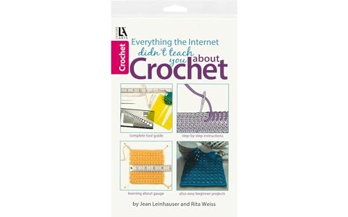 Leisure Arts Crochet Reference Book Collection 2pc