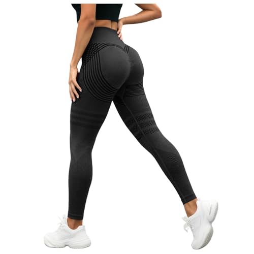 Legging Anti Cellulite Femme 3D Original,Leggings 3D Anti Cellulite, Legging à Compression - Minceur Taille Haute sans Couture Yoga Fitness Sport Pantalon