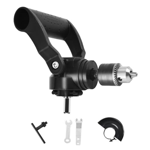 ZwaitL Right Angled Drill Chucks Adapter Antislip Multifunctional Drill Attachment Adapter Right Angled Drill Attachment