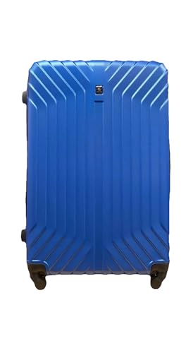XXL- Suitcase 32 Lightweight 4 Wheel Spinner ABS Hard Shell Luggage for 30kg -33kg 160 Litre (Blue, XX-Large)