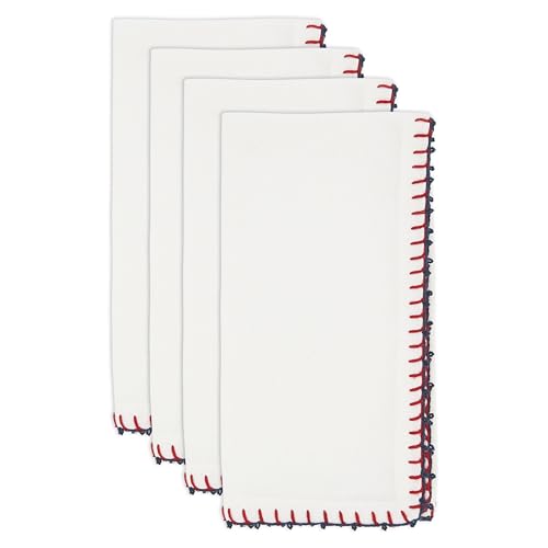SARO LIFESTYLE servilletas cuadradas pack 4 algodón miniatura 2