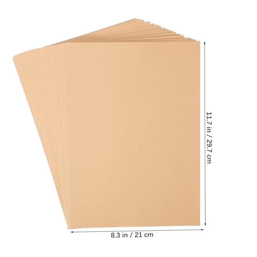 Papier Kraft pour Invitations Scrapbooking Loisirs Créatifs UKCOCO Format Carré