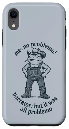 Western Frog Meme Me No Problem i[^[ JE{[C X}zP[X iPhone XR p