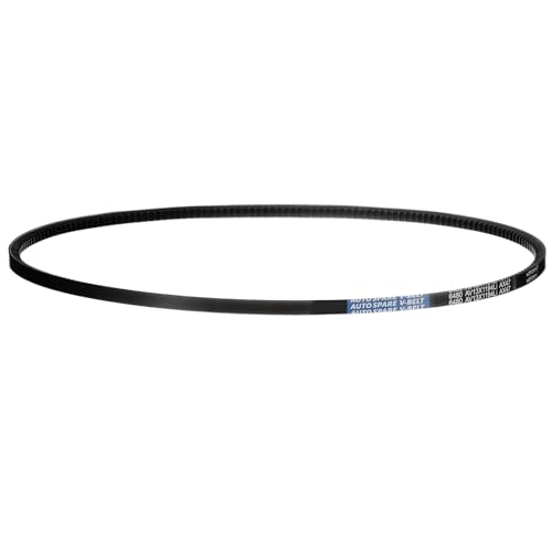 Image of AX47 Belt, Raw Edge Cogged Industrial Rubber EPDM V-Belt, Pack of 1 | 1 /2 inch(13mm) Width x 47 inch(1194mm) Inside Circumference x 5 /16 inch(8mm) Height