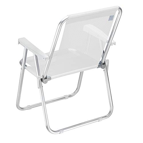 CADEIRA DE PRAIA ALUMÌNIO GRAND BEACH PREMIUM BRANCO