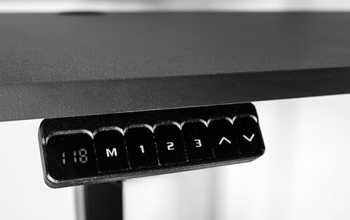 Mesa Ergonômica com regulagem de Altura elétrica, com tampo, Elevate 090 Play