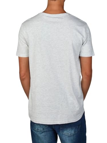 riverso Tshirt Herren Baumwolle Regular Fit RIVLeon 4er Set Pack Rundhals Kurzarm Sommer Tee Shirt Print, Größe:3XL, Farbe:Farbmix 13 – Ansicht 6