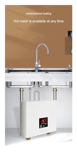 Chauffe-eau instantané électrique pour éviter les pannes d'eau chaude LCD