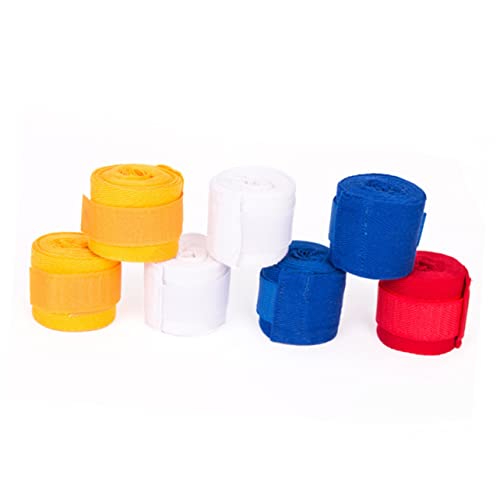 HANABASS Boxing Hand Wrapping Belt 2.5m Cotton Hand Wraps Wrist Wraps for Pain for Boxing Kickboxing