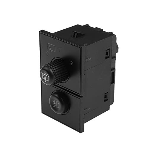 Riloer Foglight - Interruptor de limpiaparabrisas trasero, luz antiniebla, interruptor de limpiaparabrisas trasero compatible con Cadillac ESCALADE compatible con Ch&ev-y Suburban Tahoe compatible con