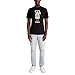 Karl Lagerfeld Paris Men's Short Sleeve Crewneck Graphic T-Shirt, Black