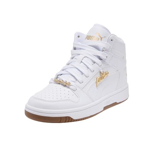 Image of PUMA Unisex-Child Rebound Layup Mid Shoes