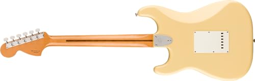 Fender Vintera II ’70s Stratocaster MN Vintage White – Guitare Électrique - Les Beatles, Paul McCartney, John Lennon, RIngo Starr, George Harrison Fender Vintera II '70s Stratocaster MN Vintage White - Guitare Électrique – Image 3