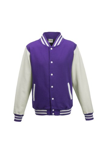 Image of AWDis Varsity Jkt Purple /white