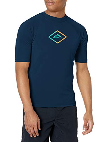 Image of Kanu Surf Men's Fiji UPF 50+ Short Sleeve Sun Protective Rashguard Swim Shirt