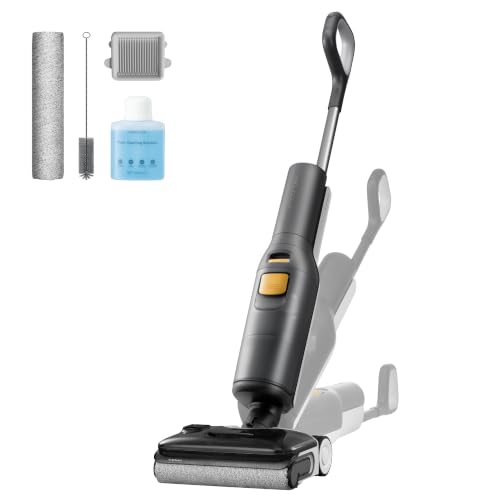 Image of roborock F25 BX Gen 2 Wet Dry Vacuum Cleaner, Cordless Vacuum Mop Combo | 194F Hot Air Flash Drying & Self Cleaning, Zero-Tangle Wet Floor Mop for Hard Floor, 20000Pa Electric Mop with 180 Lie Flat