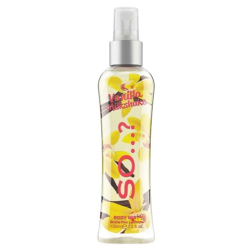 Body Mist by So…? Womens Vanilla Milkshake Body Mist Fragrance Spray 100ml