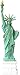 WLVG Ornamenti Statue Sculture Statua della libertà New York Statua della libertà Us Puzzle 3D Architettura Modello di Edificio Statua Souvenir Building Set
