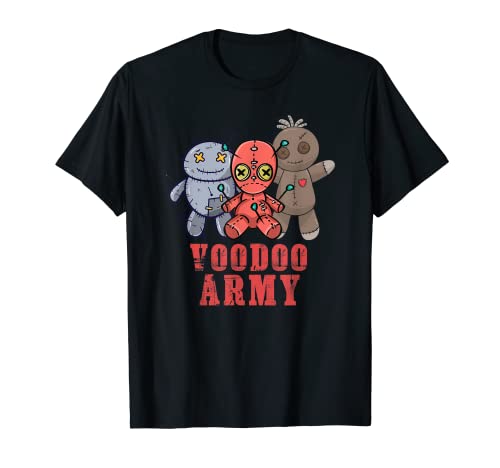 Voodoo Army, Voodoo Dolls, Haiti, Fun Design, Voodoo T-Shirt