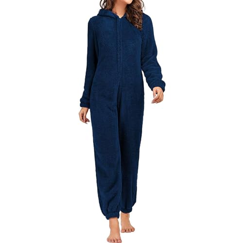 Combinaison pyjama femme haut de gamme en maille thermique