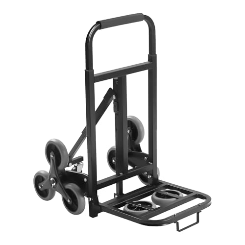 Carretilla plegable con 10 ruedas, carga 551 lbs