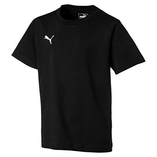 PUMA Liga Casuals tee Jr Camiseta, Niños, Azul (Team Power Blue/Peacoat), 140