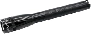 SP2201H Mini MAGLITE Taschenlampe LED 2AA, 127 Lumen, 156m Leuchtweite, 6093cd, bis zu 25 std Betriebszeit, Schwarz
