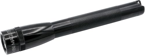 SP2201H Mini MAGLITE Taschenlampe LED 2AA, 127 Lumen, 156m Leuchtweite, 6093cd, bis zu 25 std Betriebszeit, Schwarz