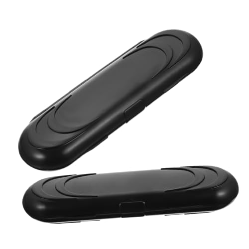 Garneck Arrowhead Accessories Plastic Carrying Case 2pcs Storage Boxes Hard Arrowhead Case Mini Storage Tube