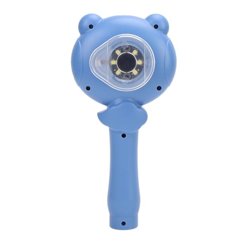 Pocket Microscope for Kids, 2.5K 48MP Handheld USB Mini Scope with 2 inch LCD Screen, Type C Rechargeable, 8X Portable Miniscope for Kids (Blue)