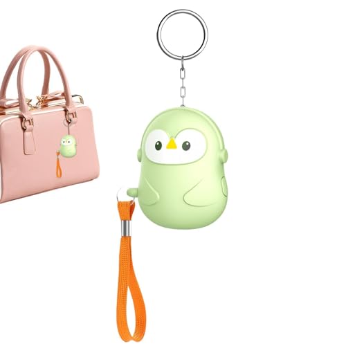 Alarma de seguridad personal - 6x5x2,6 cm de seguridad con diseño animal, alarma de llavero antirobo de 5 V | Alarma de emergencia de autodefensa propia de 1mA para mujeres, niñas, niños y