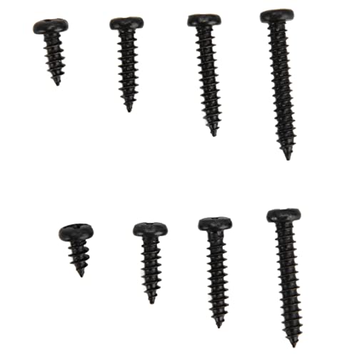 Set de 300 tornillos autorroscantes M3 de acero carbono miniatura 7