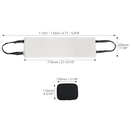 QWORK® Hundegeschirr Einstellbar (L), Hund Tragehilfe Tragegurt Hund Hinten Lift Support Geschirr für Behinderte, Verletzte, Ältere Hunde