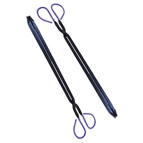 JOINPAYA 2piezas Pinzas Para Fuego Resistentes Pinzas Para Barbacoa y Chimenea Para Artículos Hogar y Exterior