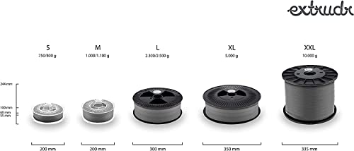 Filamento de carbono XPETG CF de extrudr® (1.75mm) - Resistencia mecánica mejorada - Certificado REACH & RoHS - Hecho en Austria. - Fernando Cortés