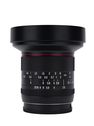 Objectif Meike 8mm F2.8 sans distorsion pour photos de paysage M43 nettes