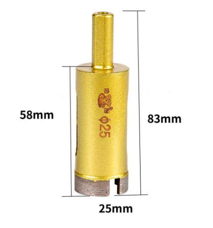 Yaowanguan Diamond Drill Bit Hole Saw Tools for Glass/Tile/Ceramic/Marble/Porcelain/Concrete/Granite Cutting Opening - Image 3
