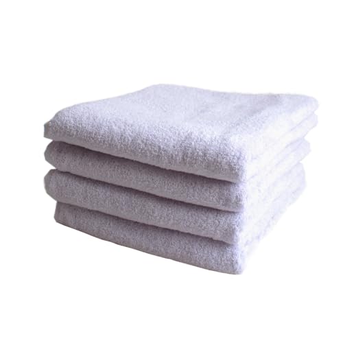 今治タオル バスタオル 大判 大きめ 厚手 4枚セット 約70×130cm 綿100% 日本製 コットン ビーチタオル お昼寝ケット ひざかけ 子供 赤ちゃん ふわふわ 柔らか おしゃれ 可愛い 無地 吸水 (パープル, 大判バスタオル 4枚)