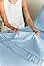 Queen Size 4 Piece Sheet Set - Comfy Breathable & Cooling Bed Sheets Set - Hotel Luxury Bedding for Women, Men, Kids, Teens, Boys & Girls - Deep Pockets, Soft and Wrinkle Free - Oeko-Tex - Light Blue