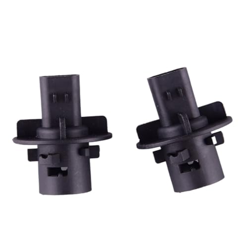 KWFOZMD XBP100180 1 par de Casquillos de portalámparas con indicador Lateral de Coche, 2 Pines, Aptos para Land Rover Discovery 2, Color Negro Repuestos