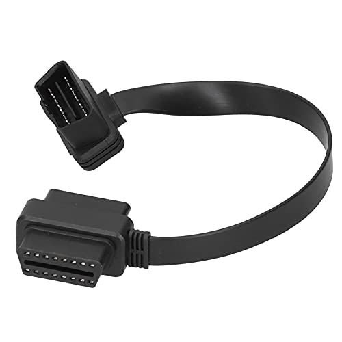 OBD2 Extension Cable, Car Diagnostic Extenstion Cable Male To Female 30cm/11.8in Professional Durable Universal for Auto Diagnostic Tool for OBD Equipment