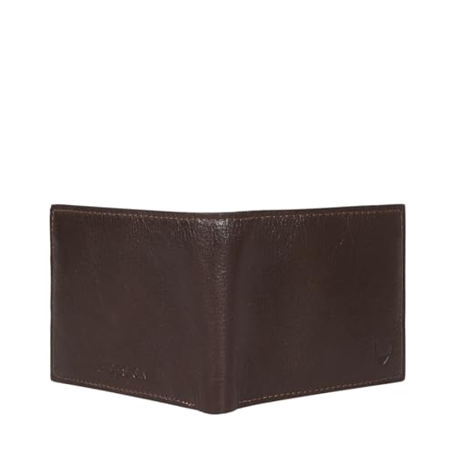 Image of Hidesign La Plata W1 Mens Bi-Fold Wallet - Dark Brown - S