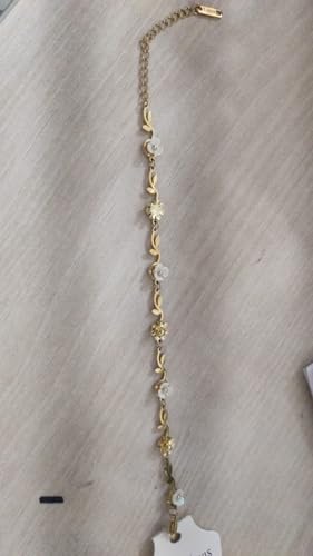 Image of SALTY Anti Tarnish Bracelet for Women | Fancy Bracelet | Jewellery Gifts | Hand Band | Fashion Accessories for Girls | Minimal Jewelry Design | Gift for Rakhi | Gift for Diwali, Christmas, Marriage, Birthday