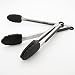 Spring Chef 9 and 12 Inch Salad Tongs / Kitchen Tongs with Silicone Tips, 2 Piece Locking Set Best for Serving and Cooking