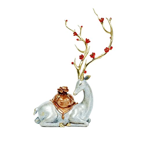 Maison et salon sans vie : adoptez cette sculpture en laiton de cerf