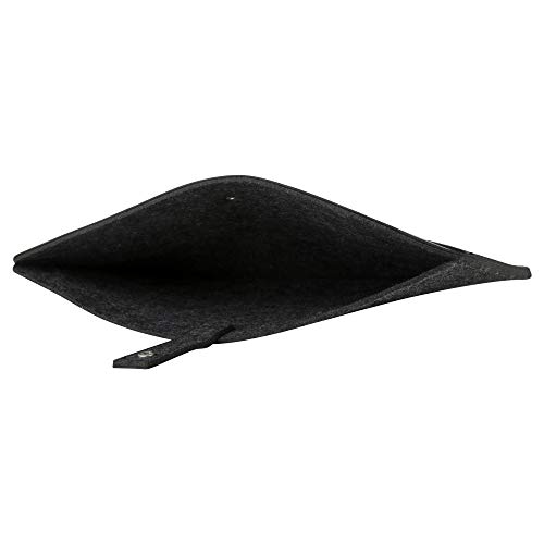 Image of OON Felt Laptop Sleeve - Protective-13 Inch-Black