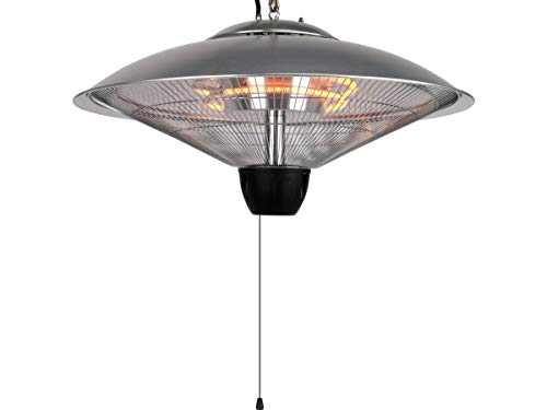 Habitat et Jardin - Parasol Chauffant électrique Suspendu Greg - Gris