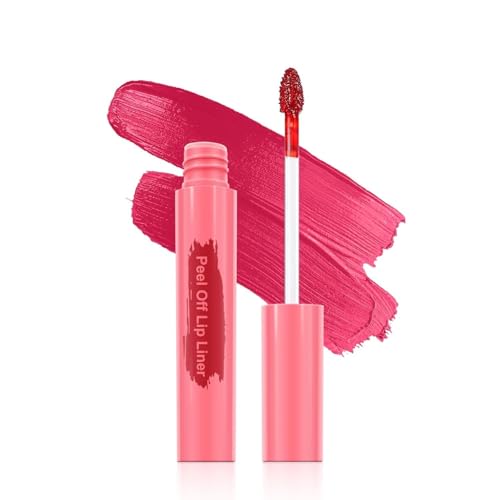 Image of Lip Liner Lip Stain Peel Off Lip Peel Off Stain Transfer Proof Berry | Matte Color, Waterproof Long Lasting, No Transfer, Nourishes Lips, Smooths Lip Texture, For All Skin Types
