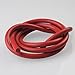 Red Solid Silicone Rubber Cord 1-30mm, Solid Round Silicone Rod Seal Strip for O-Ring Gaskets, High Temperature Resistant, Industrial Machinery Sealing, DIY Repair(14mm*1m)