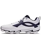 [アンダーアーマー] UA Leadoff Icon Low RM 6010138(100) ホワイト ミッドナイトネイビー ミッドナイトネイビー 26.0